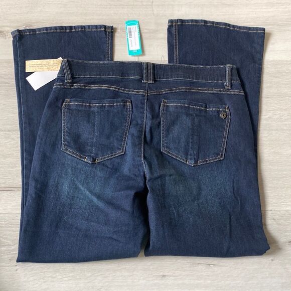 Democracy Kathryn Ab Solution Itty Bitty Bootcut Jean Indigo Stitch Fix Nwt - Picture 7 of 9